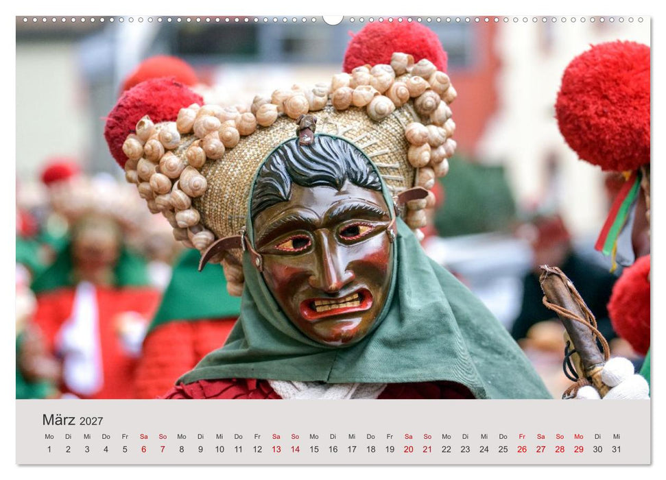 Narri 2027 Bilder der Schwäbisch-Alemannischen Fasnet (CALVENDO Premium Wandkalender 2027)