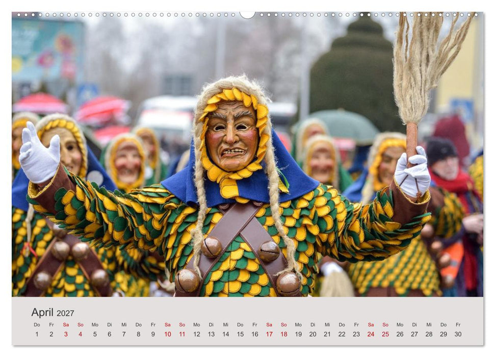 Narri 2027 Bilder der Schwäbisch-Alemannischen Fasnet (CALVENDO Premium Wandkalender 2027)