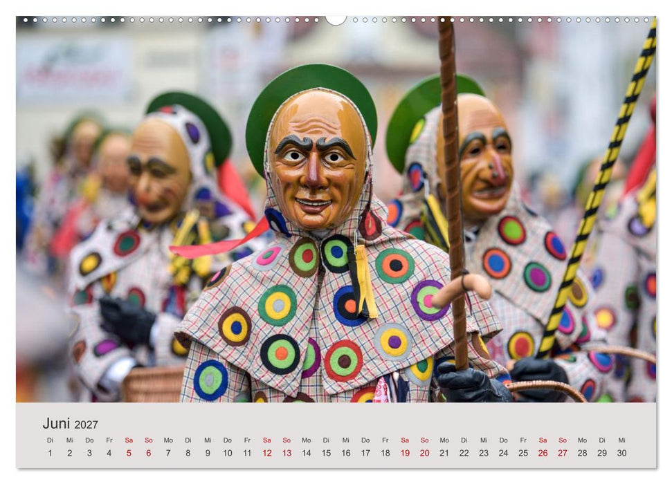 Narri 2027 Bilder der Schwäbisch-Alemannischen Fasnet (CALVENDO Premium Wandkalender 2027)