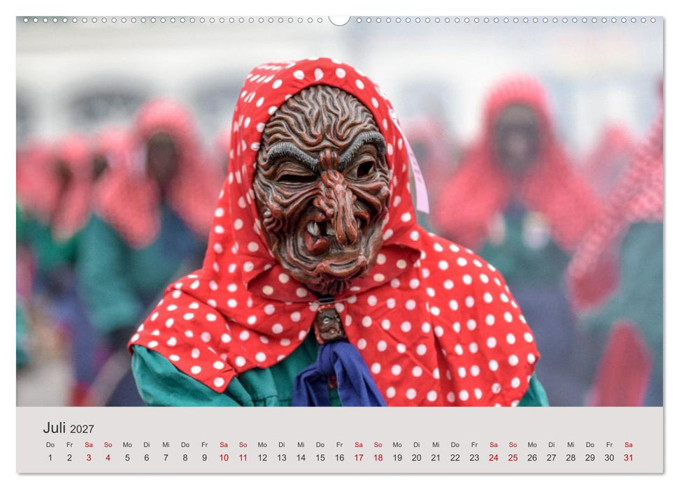 Narri 2027 Bilder der Schwäbisch-Alemannischen Fasnet (CALVENDO Premium Wandkalender 2027)