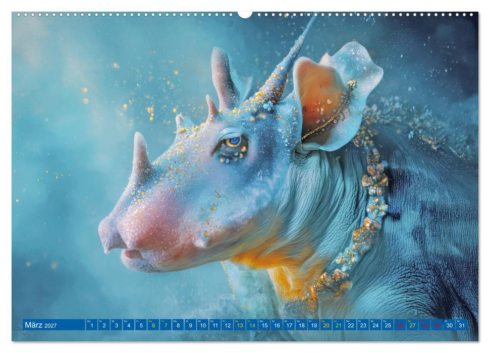 Unterwasserkreaturen - Witzige Fantasiemotive (CALVENDO Premium Wandkalender 2027)