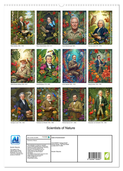 Scientists of Nature (CALVENDO Premium-Calendar 2027)