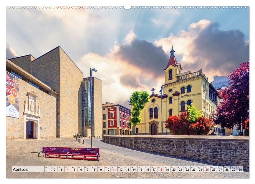 Bezauberndes Pamplona (CALVENDO Premium Wandkalender 2027)