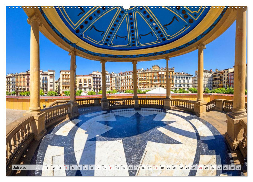 Bezauberndes Pamplona (CALVENDO Premium Wandkalender 2027)