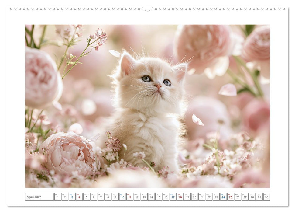 Samtpfoten zum Verlieben (CALVENDO Premium Wandkalender 2027)