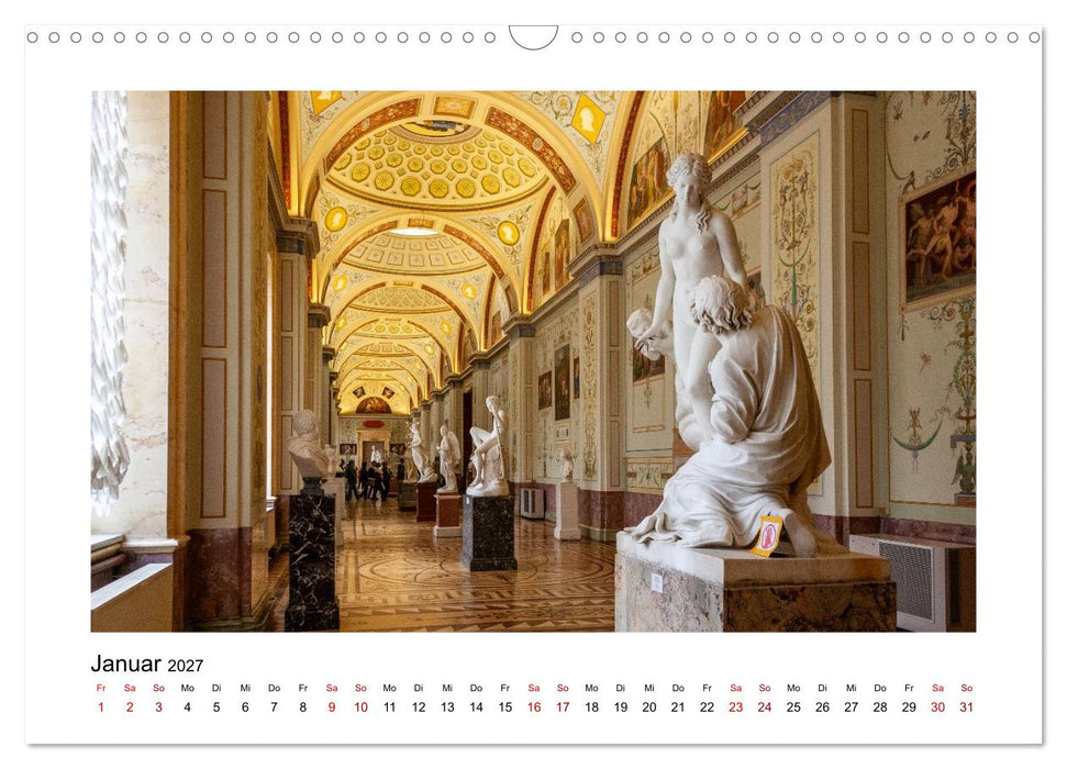 Das Gold von St. Petersburg (CALVENDO Wandkalender 2027)