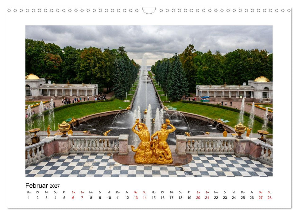 Das Gold von St. Petersburg (CALVENDO Wandkalender 2027)