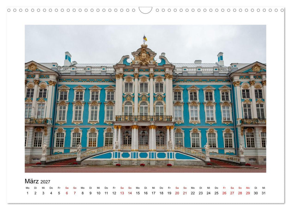 Das Gold von St. Petersburg (CALVENDO Wandkalender 2027)