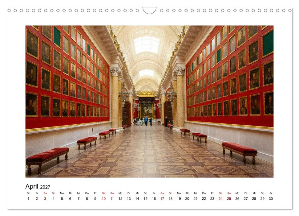 Das Gold von St. Petersburg (CALVENDO Wandkalender 2027)