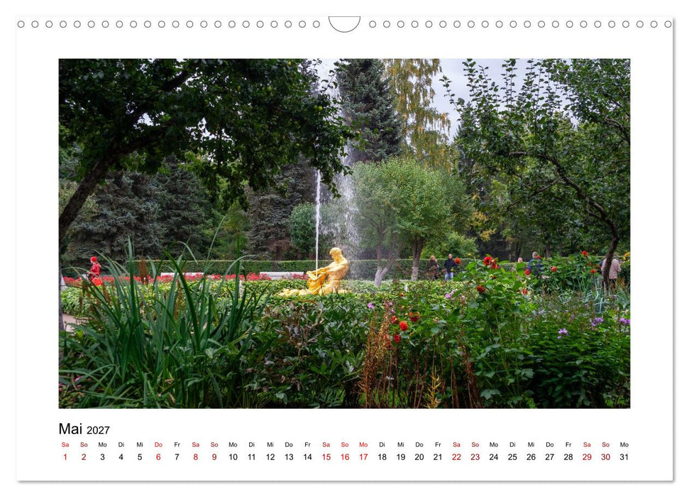 Das Gold von St. Petersburg (CALVENDO Wandkalender 2027)