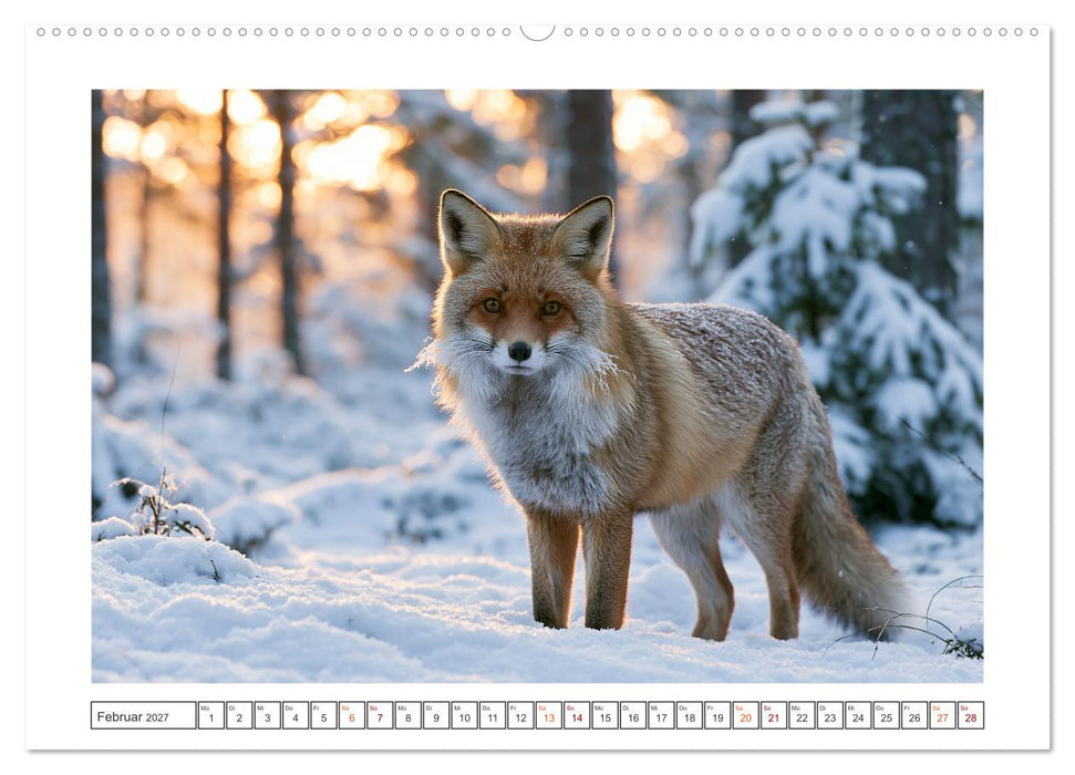 Wilde Herzen Europas (CALVENDO Wandkalender 2027)