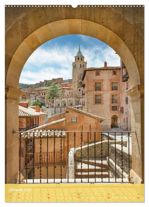 Albarracin, eine spanische Perle. (CALVENDO Premium Wandkalender 2027)