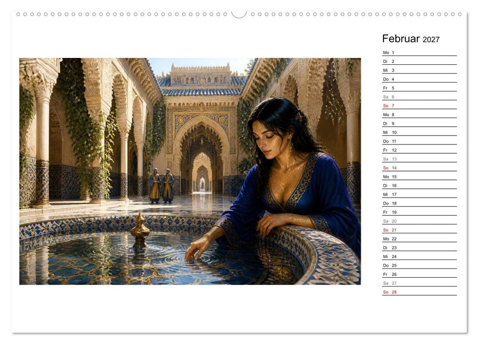 Amara - Zeugin des Mittelalters (CALVENDO Wandkalender 2027)