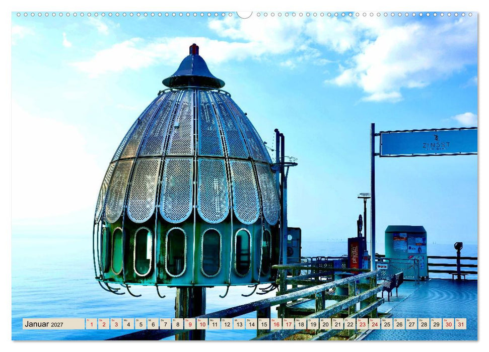 Fischland - Zwischen Ostsee und Bodden (CALVENDO Premium Wandkalender 2027)