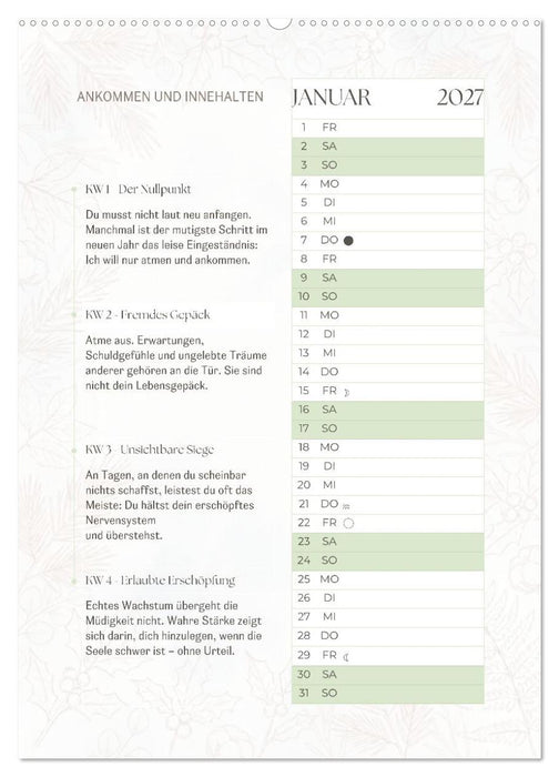 SEELENKOMPASS (CALVENDO Premium Wandkalender 2027)