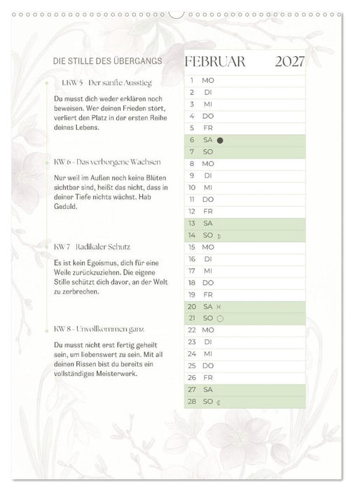 SEELENKOMPASS (CALVENDO Premium Wandkalender 2027)