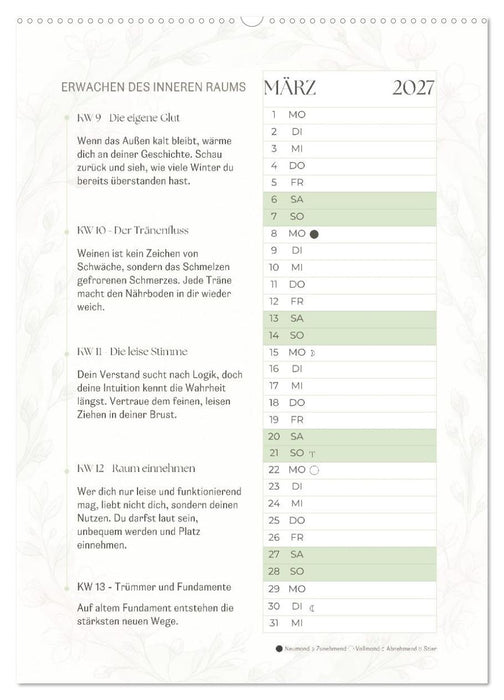 SEELENKOMPASS (CALVENDO Premium Wandkalender 2027)