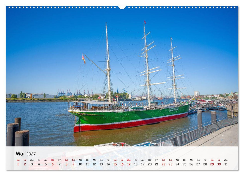Hamburg - Zwischen Alster und Elbe (CALVENDO Premium Wandkalender 2027)