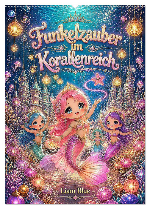 Funkelzauber im Korallenreich (CALVENDO Wandkalender 2027)