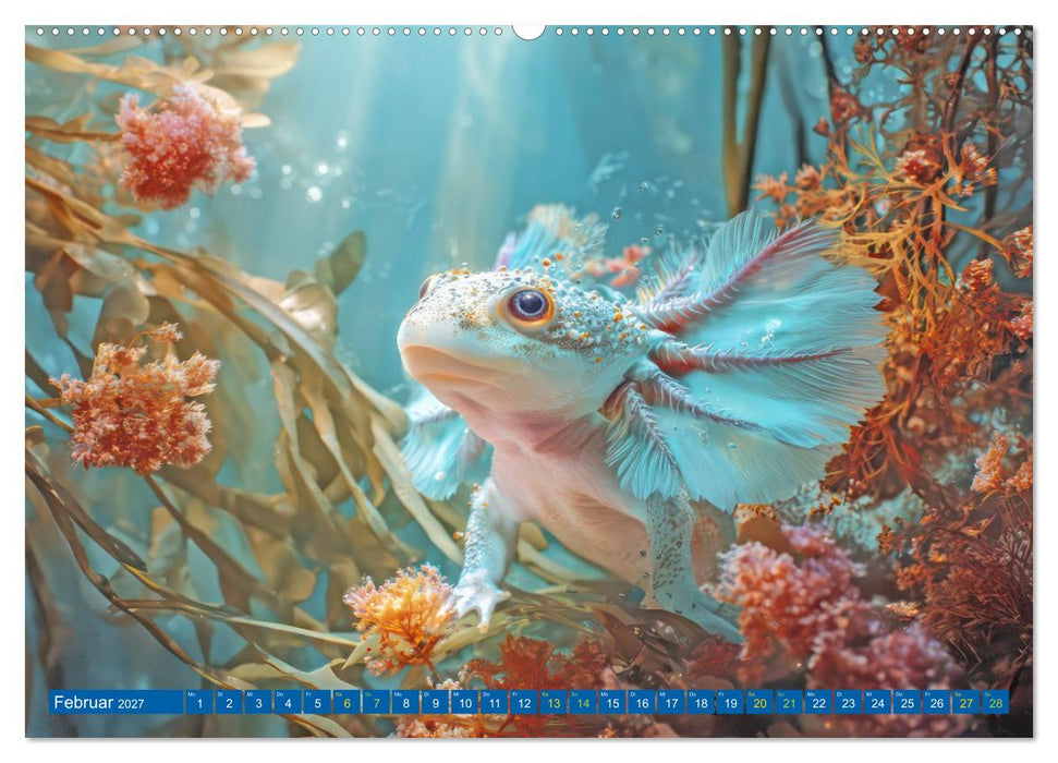 Unterwasserkreaturen - Witzige Fantasiemotive (CALVENDO Wandkalender 2027)