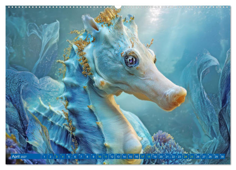 Unterwasserkreaturen - Witzige Fantasiemotive (CALVENDO Wandkalender 2027)