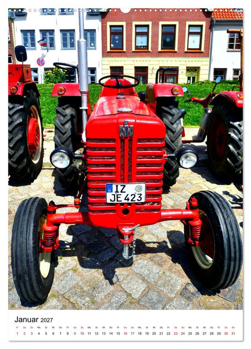 Oldtimer Traktoren (CALVENDO Premium Wandkalender 2027)