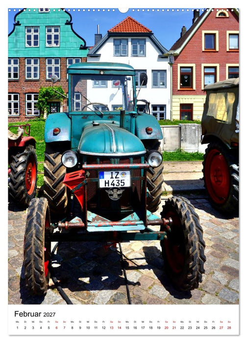 Oldtimer Traktoren (CALVENDO Premium Wandkalender 2027)