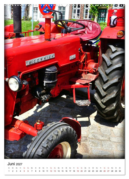 Oldtimer Traktoren (CALVENDO Premium Wandkalender 2027)