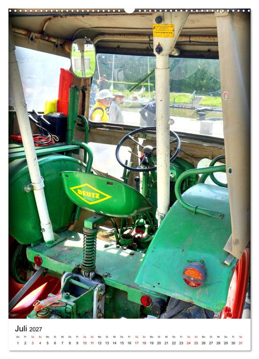 Oldtimer Traktoren (CALVENDO Premium Wandkalender 2027)