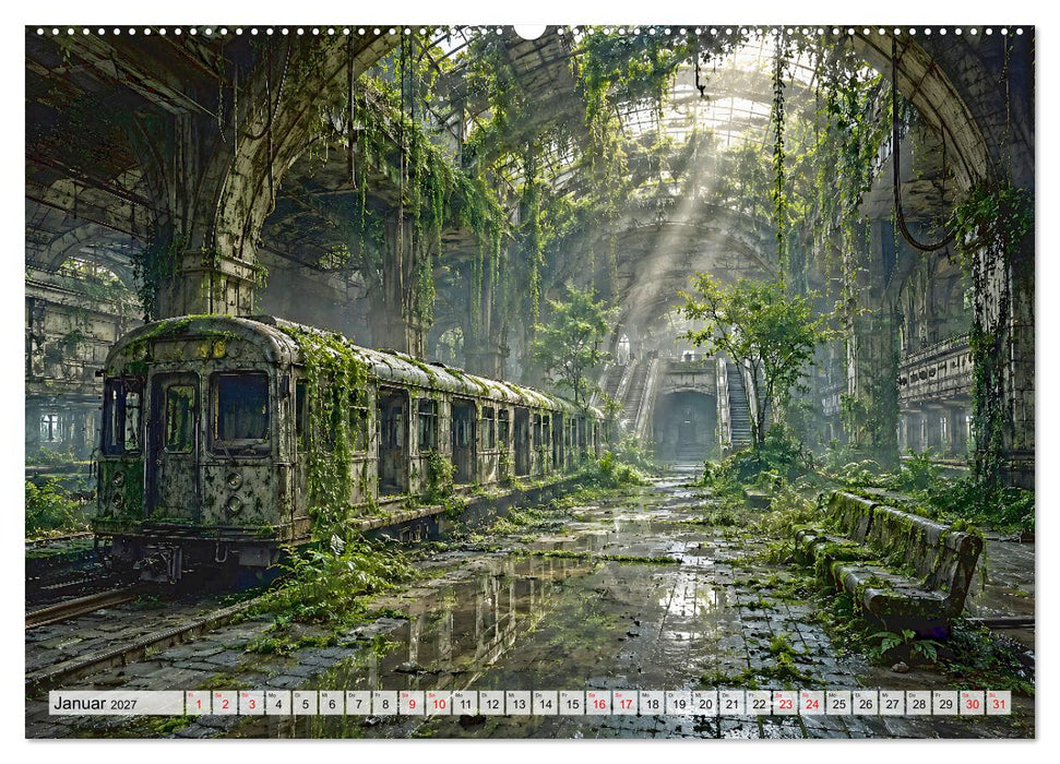 Zweite Wildnis - Nach dem Menschen (CALVENDO Premium Wandkalender 2027)