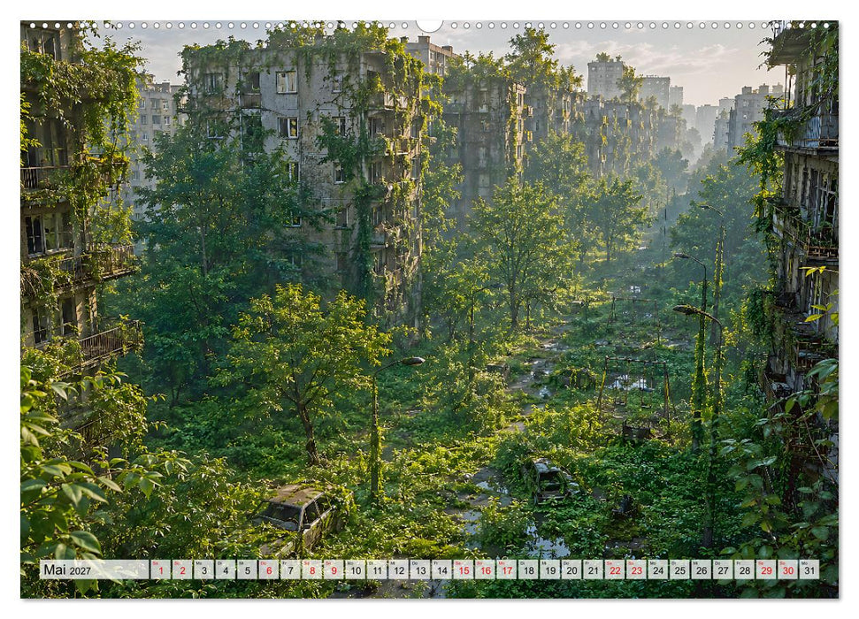 Zweite Wildnis - Nach dem Menschen (CALVENDO Premium Wandkalender 2027)