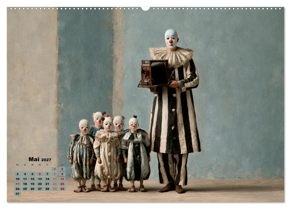 Pierrots kleine Absurditäten (CALVENDO Premium Wandkalender 2027)