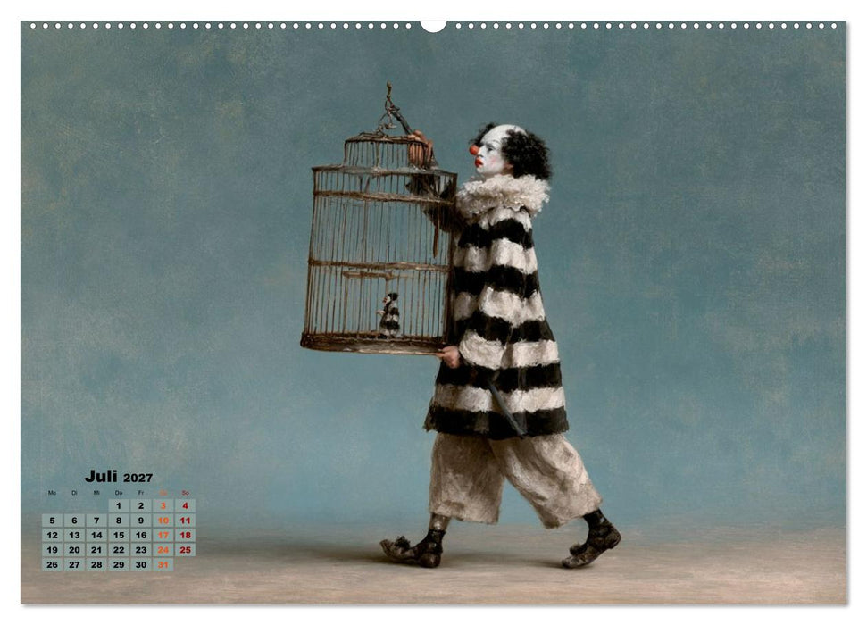 Pierrots kleine Absurditäten (CALVENDO Premium Wandkalender 2027)