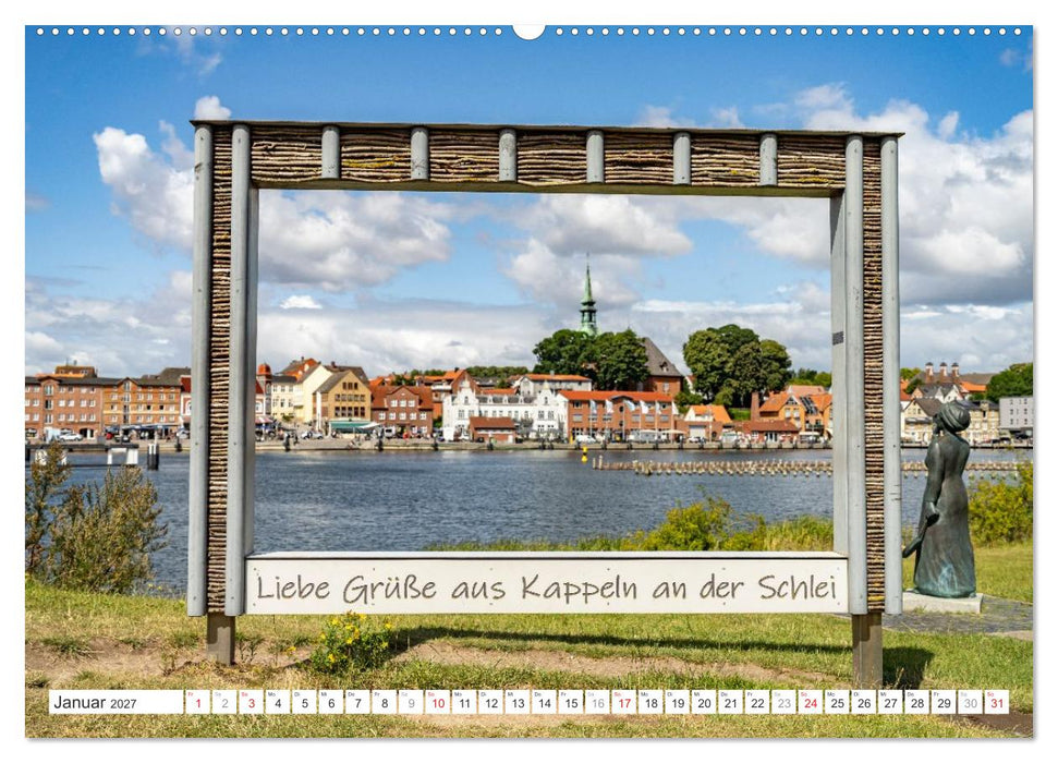 Schleswig-Holstein - Kappeln und die Schlei (CALVENDO Wandkalender 2027)