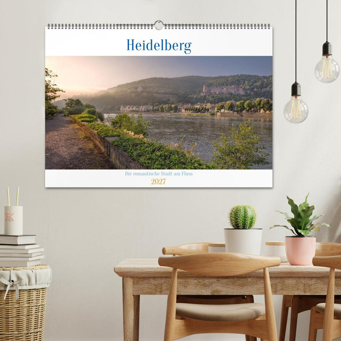 Heidelberg - Die romantische Stadt am Fluss (CALVENDO Wandkalender 2027)