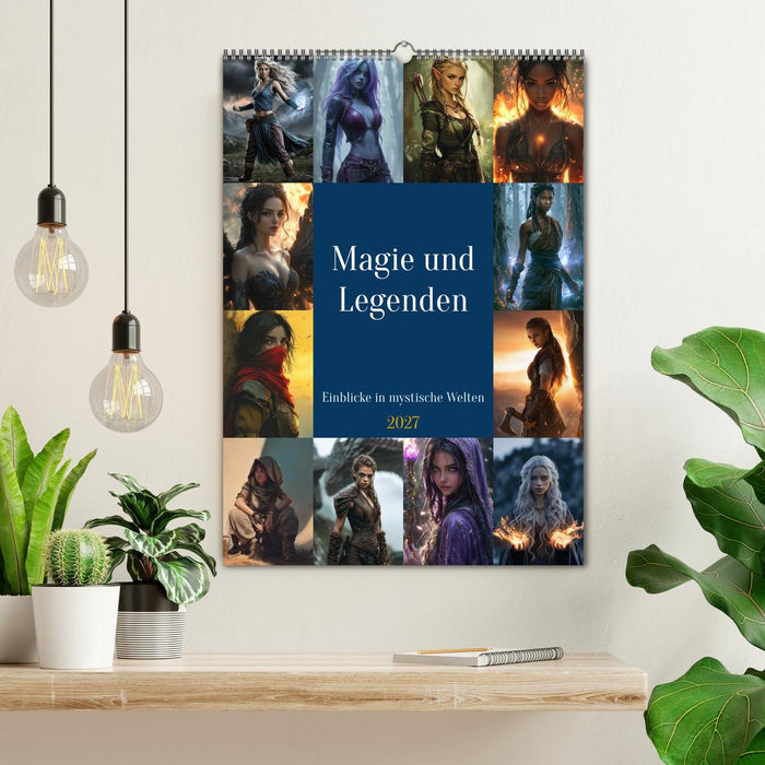 Magie und Legenden - Einblicke in mystische Welten (CALVENDO Wandkalender 2027)