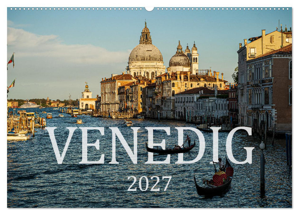 Venedig. Ein Jahr in der Lagunenstadt (CALVENDO Wandkalender 2027)