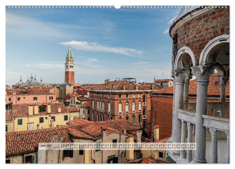 Venedig. Ein Jahr in der Lagunenstadt (CALVENDO Wandkalender 2027)