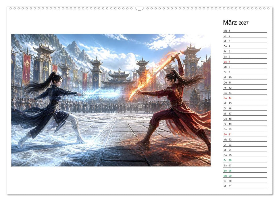 Das Turnier der Meister (CALVENDO Wandkalender 2027)
