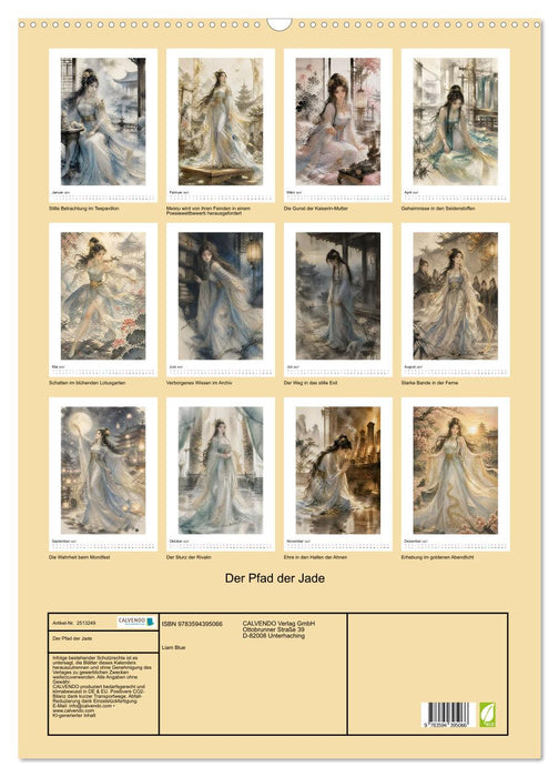 Der Pfad der Jade (CALVENDO Wandkalender 2027)