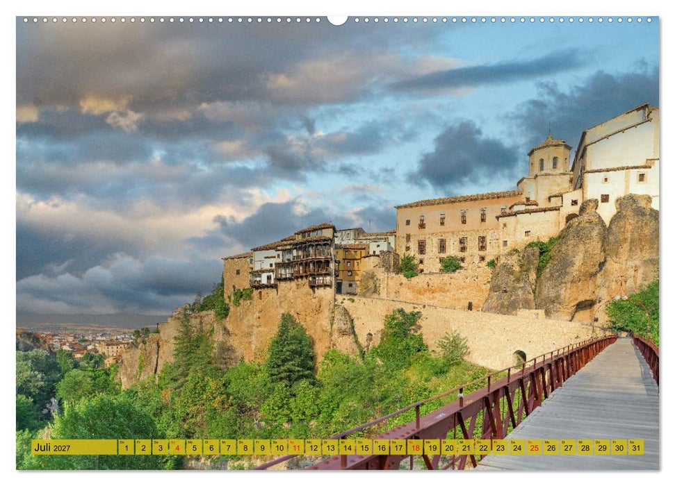 Die hängenden Häuser von Cuenca (CALVENDO Premium Wandkalender 2027)