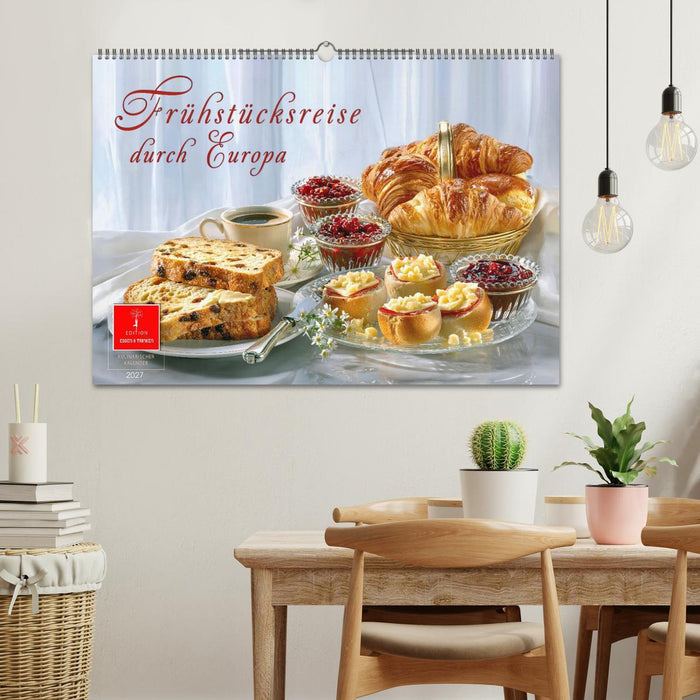 Frühstücksreise durch Europa (CALVENDO Wandkalender 2027)