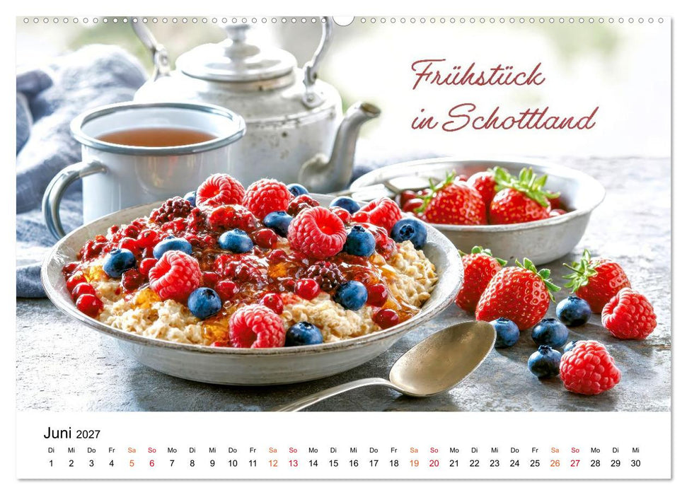 Frühstücksreise durch Europa (CALVENDO Wandkalender 2027)