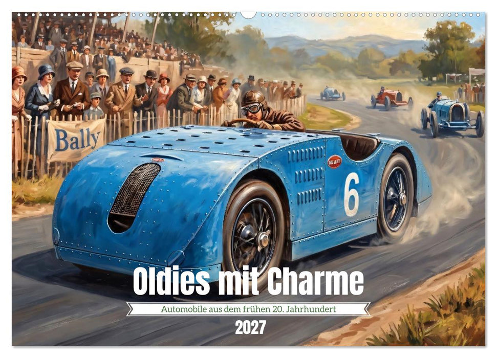 Oldies mit Charme (CALVENDO Wandkalender 2027)