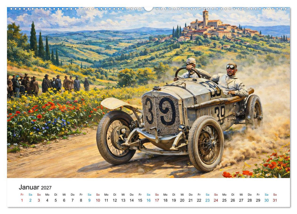 Oldies mit Charme (CALVENDO Wandkalender 2027)