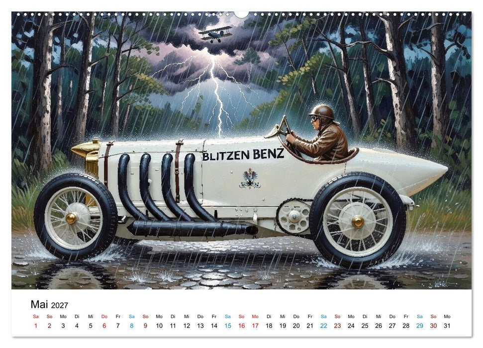 Oldies mit Charme (CALVENDO Wandkalender 2027)
