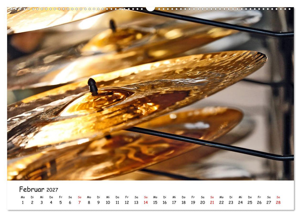 Faszination Musikinstrumente (CALVENDO Premium Wandkalender 2027)