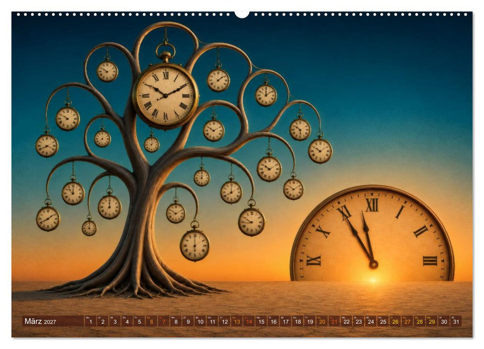Jenseits der Wirklichkeit -Surreale Visionen (CALVENDO Premium Wandkalender 2027)