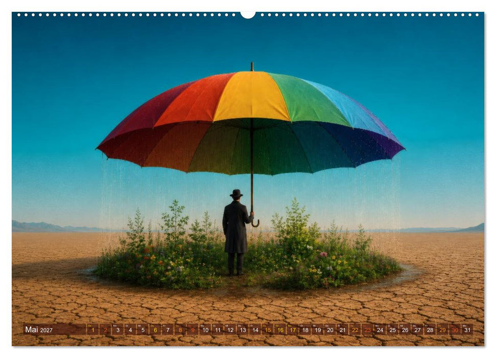 Jenseits der Wirklichkeit -Surreale Visionen (CALVENDO Premium Wandkalender 2027)