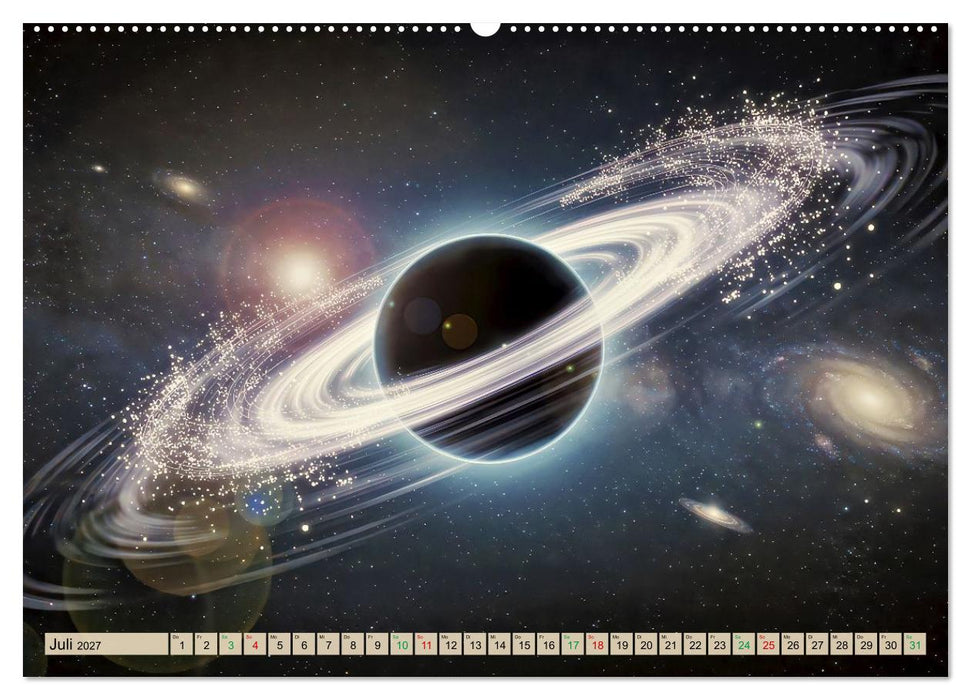Hawking-Strahlung (CALVENDO Premium Wandkalender 2027)